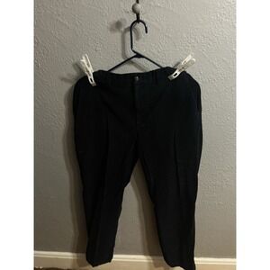 Haggar Pants Mens Size 34x29 Navy‎ Blue Coudroy